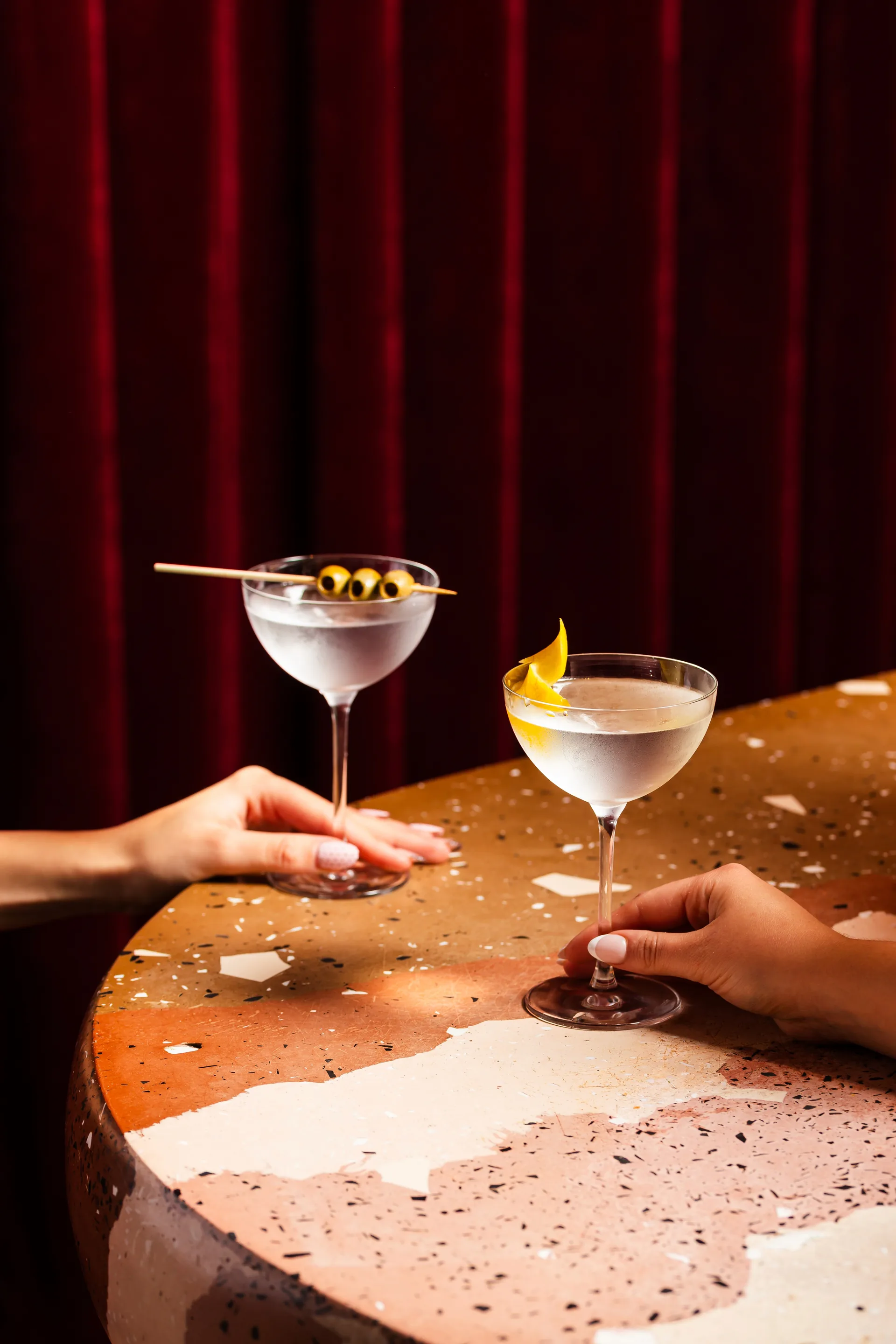 Food and drinks at Winnie's Café & Bar