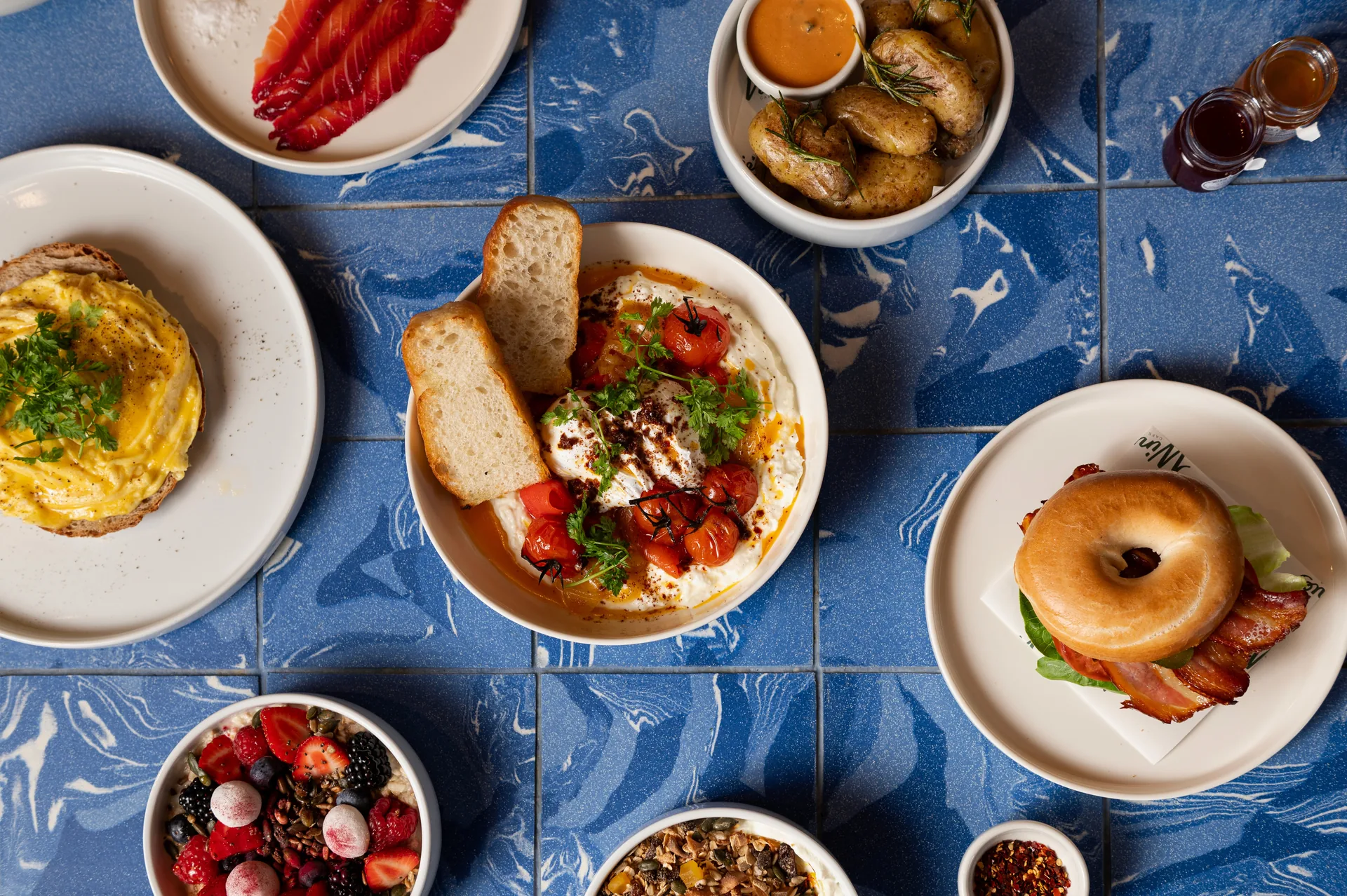 Food and drinks at Winnie's Café & Bar
